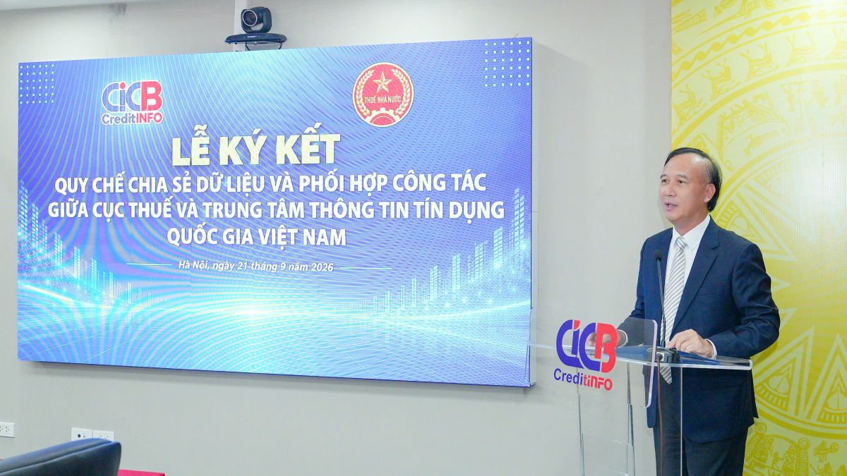 Ông Cao Văn Bình - Chủ tịch Hội đồng quản lý kiêm Tổng Giám đốc CIC phát biểu tại Hội nghị. Ảnh CIC