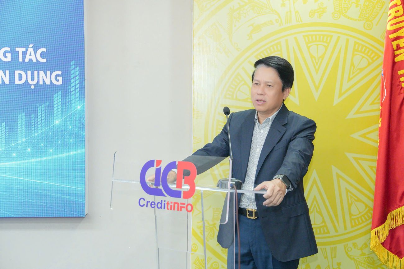 Phó Thống đốc NHNN Phạm Tiến Dũng phát biểu chỉ đạo tại Hội nghị. Ảnh: CIC