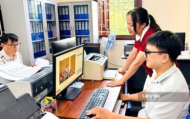Cổng Thông tin điện tử LĐLĐ tỉnh Lào Cai trở thành kênh thông tin quan trọng của đoàn viên, người lao động. Ảnh: Thu Phương