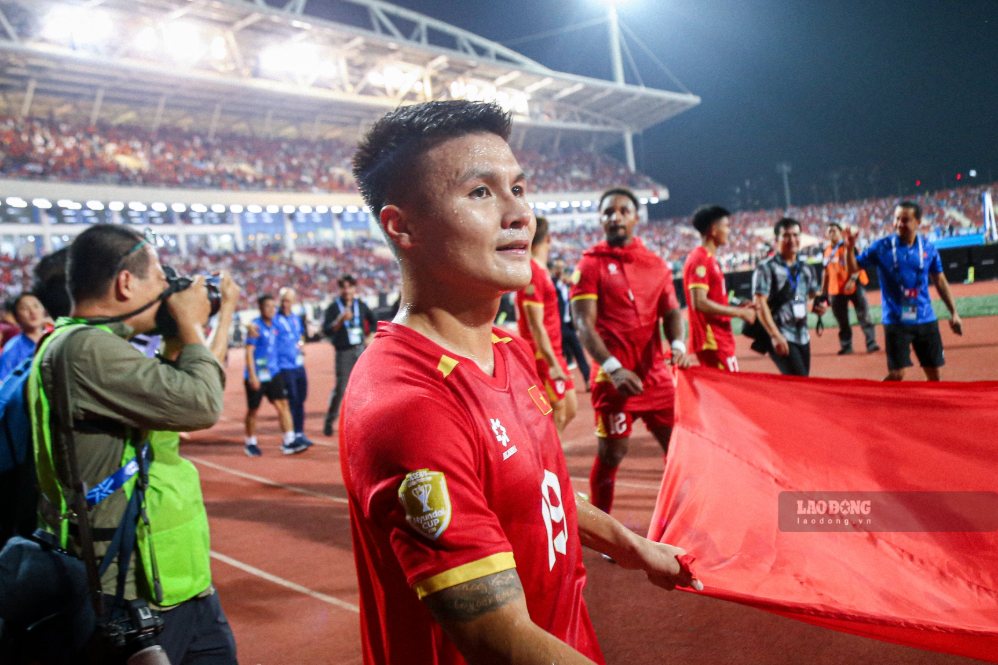 クアン・ハイがFIFA ASEANカップ2026から棄権、ベトナム代表の将来は未定。写真:タイン・ヴー
