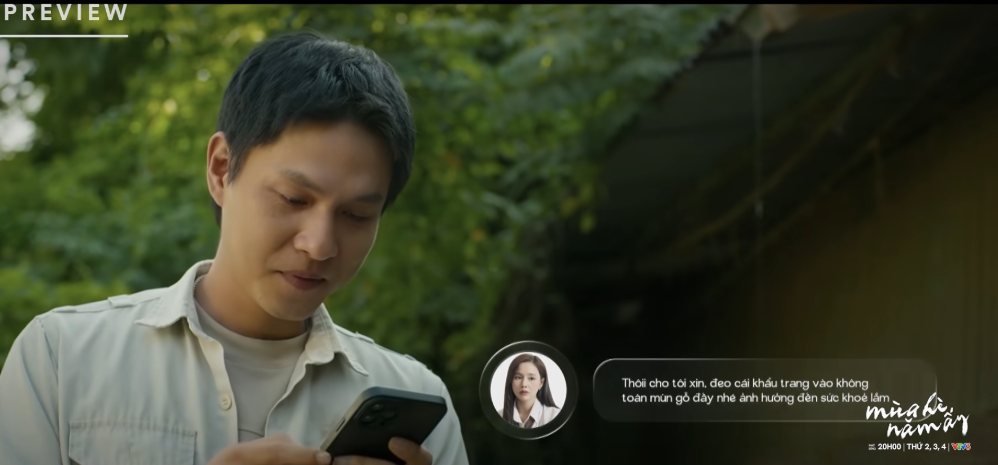 Phương và Khánh yêu lại từ đầu trong tập 20 phim “Mùa hè năm ấy“. Ảnh: VFC