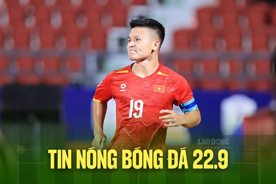 Football hot news 22. 9: Quang Hai will not participate in FIFA ASEAN Cup 2026