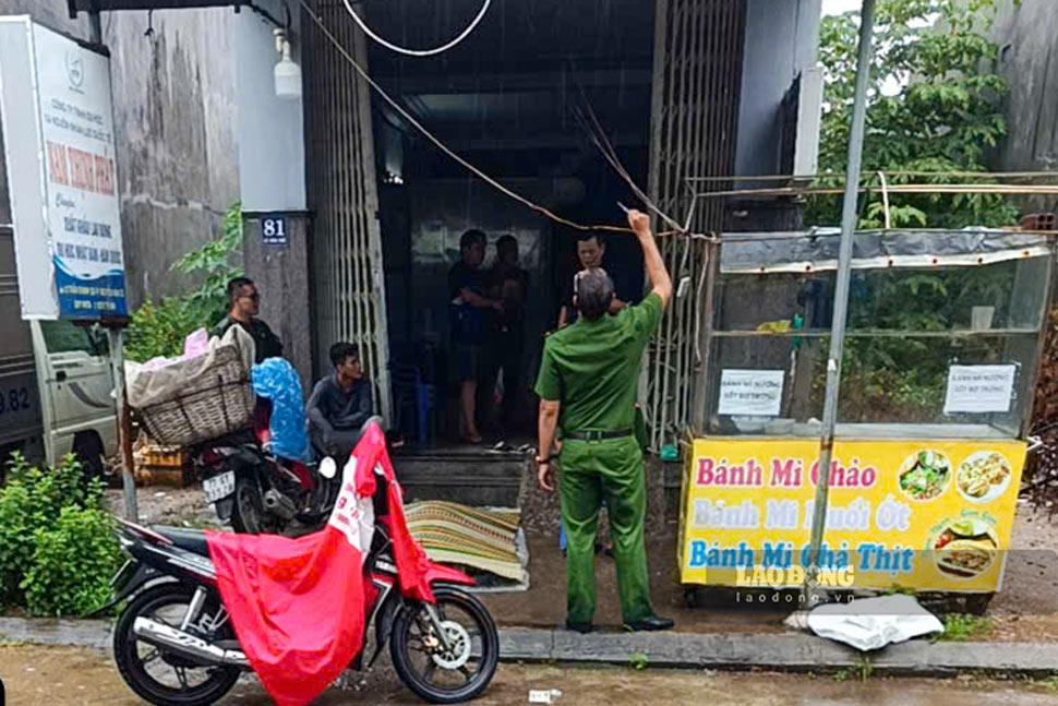 The scene where the man died at the bread oven in Quy Nhon Dong ward, Gia Lai (photo taken on September 22). Photo: Seafood Ms. Nhunn sows seeds of compassion