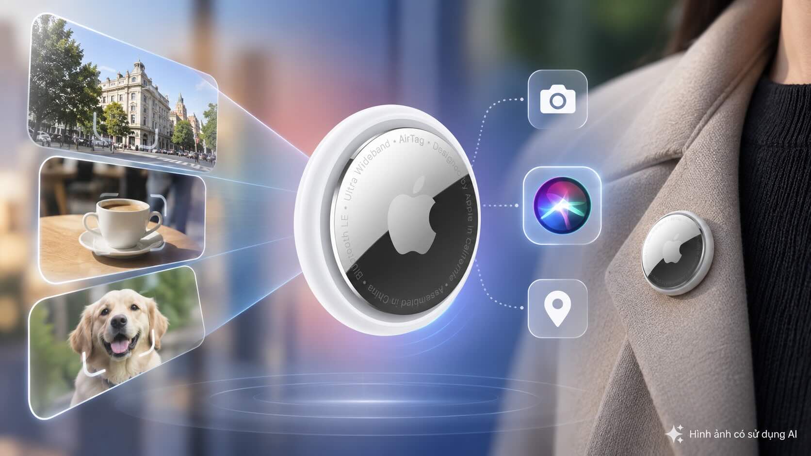 Apple temporarily suspends development of wearable AI devices. Graphics: AI