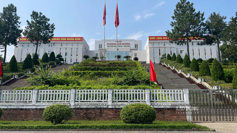 The industrial park in Cam Duong ward, Lao Cai province is expected to create thousands of jobs when completed. Photo: Dinh Dai