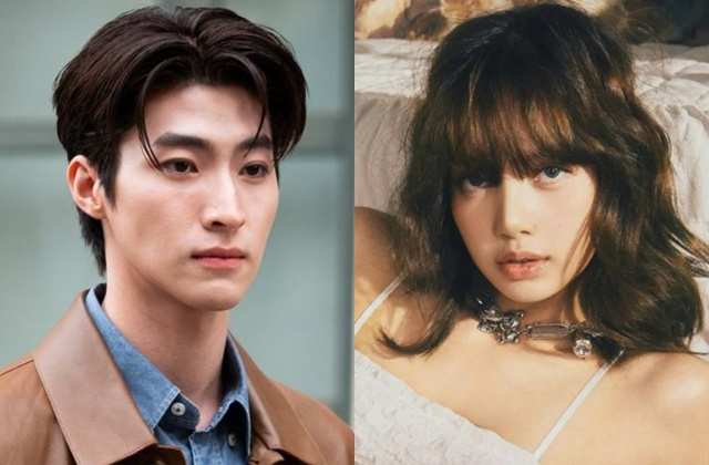 Blue Pongtiwat and Lisa (Blackpink) are suspected of dating. Photo: Netflix