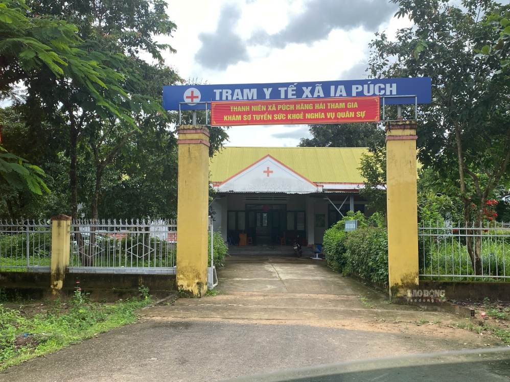 Ia Puch border commune health station is on the list of planned investment, upgrading, and construction. Photo: Thanh Tuan