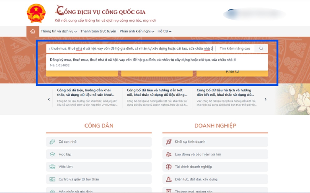 Lựa chọn đúng thủ tục hành chính