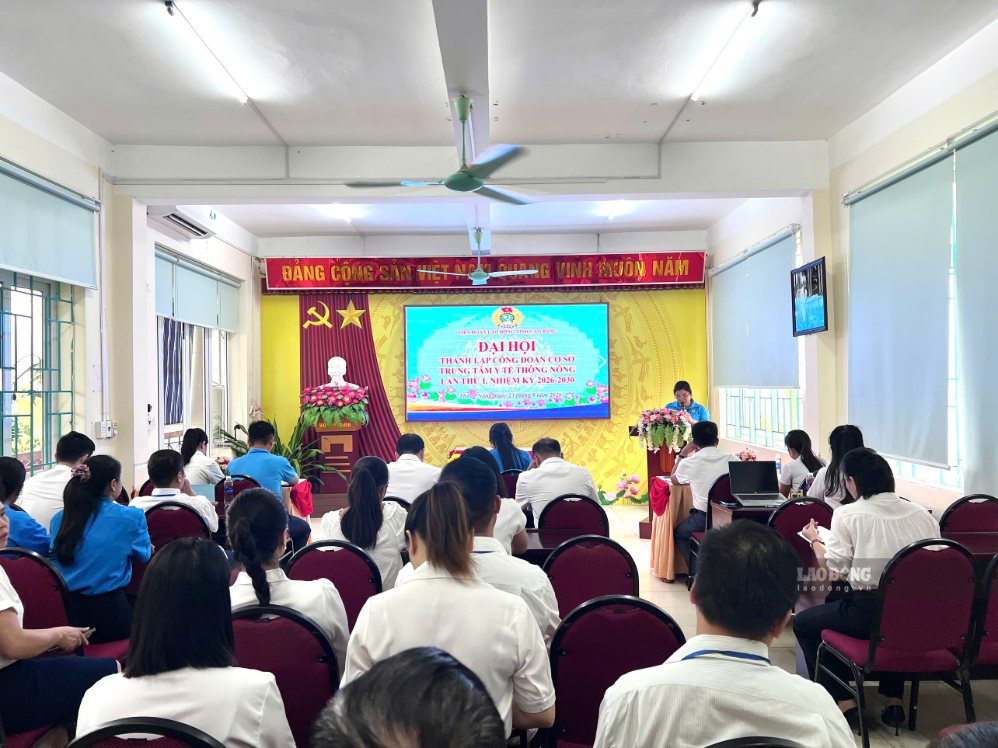 Toàn cảnh đại hội. 