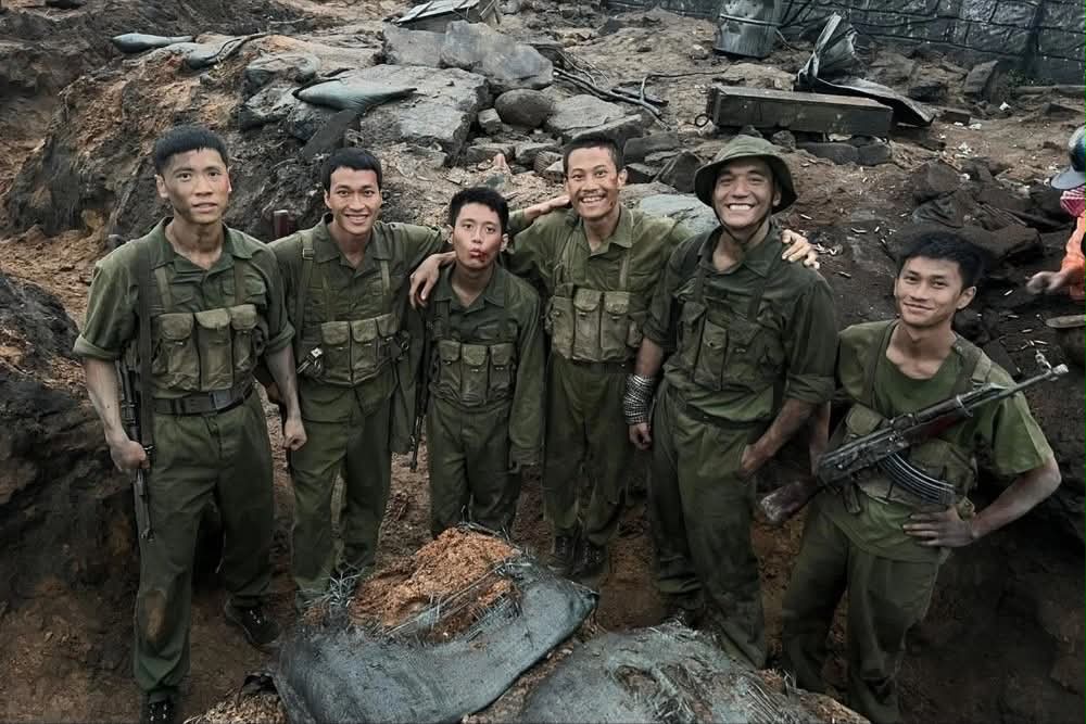 The movie "Red Rain" was filmed in Quang Tri ancient citadel. Photo: Film crew provided