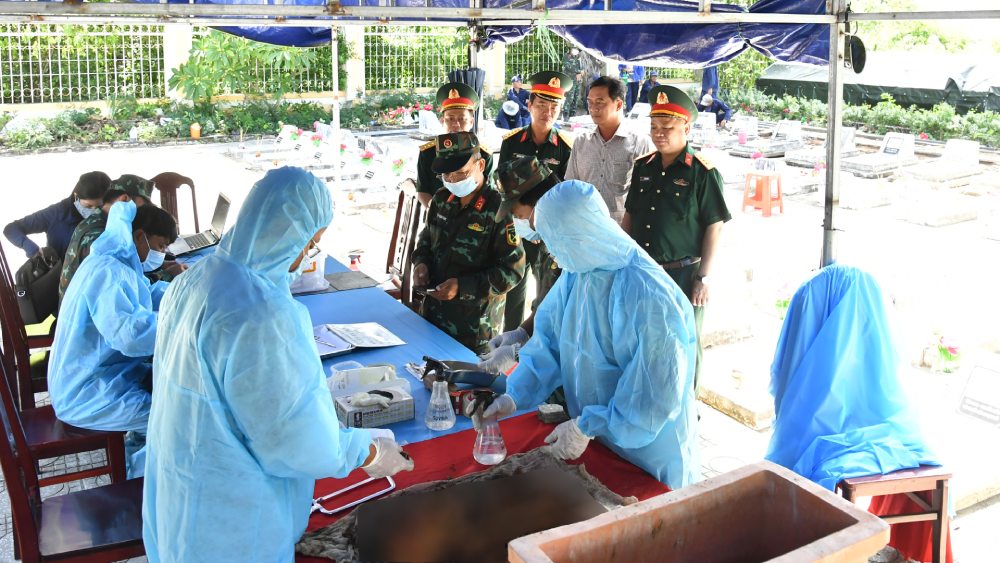 Ban Chỉ đạo 515 tỉnh An Giang thường xuyên theo dõi, kiểm tra tiến độ, kịp thời chỉ đạo tháo gỡ những khó khăn. Ảnh: Phương Vũ/Bộ CHQS An Giang
