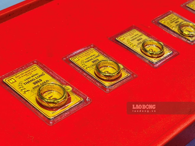 The gold market witnessed two-way developments. Photo: Phan Anh (taken in 2025).