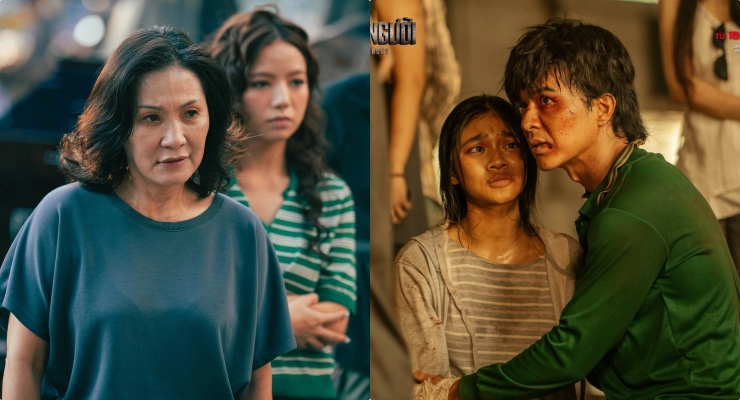 Len Huong" and "Trai Buon Nguoi". Photo: Film crew provided.