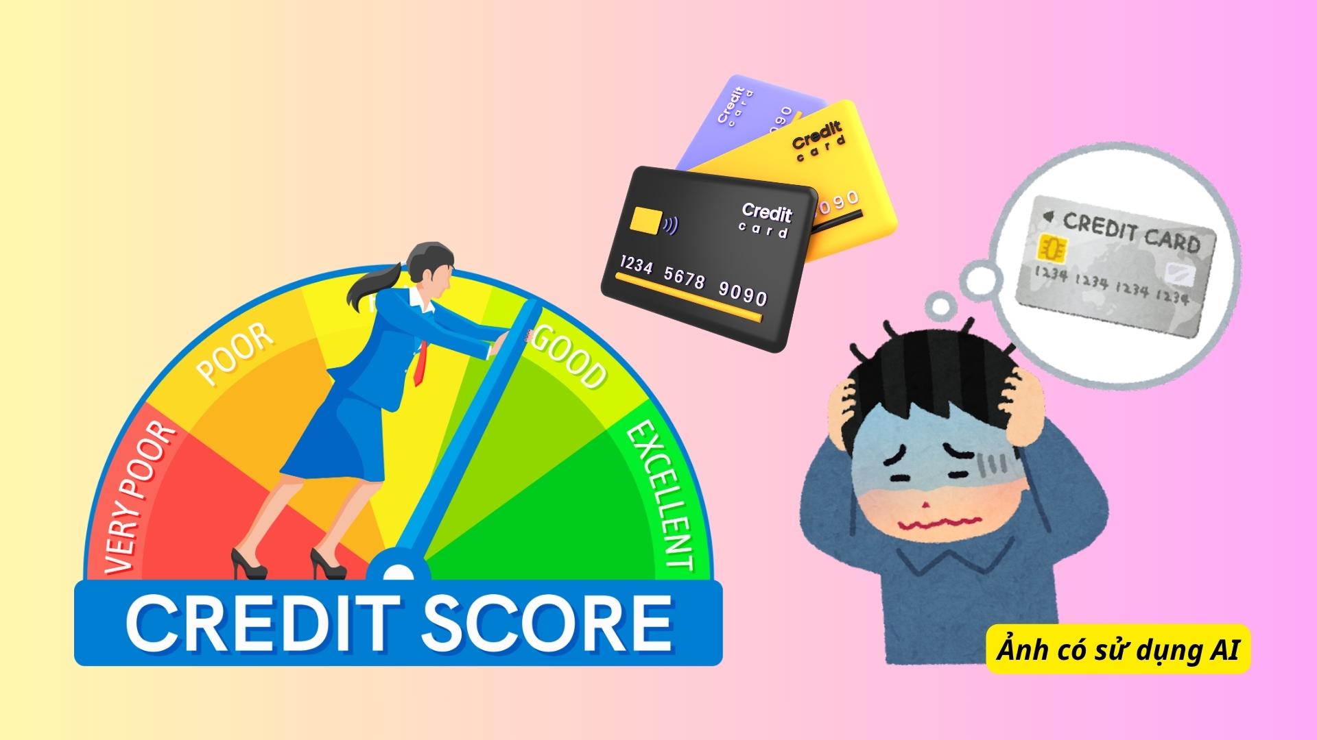 Bad debts under 10 million VND are not implicitly removed on CIC. Graphics: AI