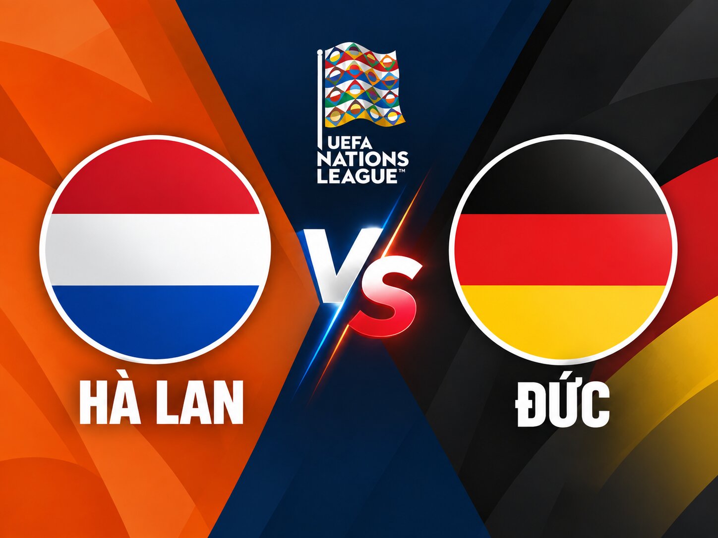 Analyse du match Pays-Bas vs Allemagne en Ligue des Nations. Graphique: Diệu Anh