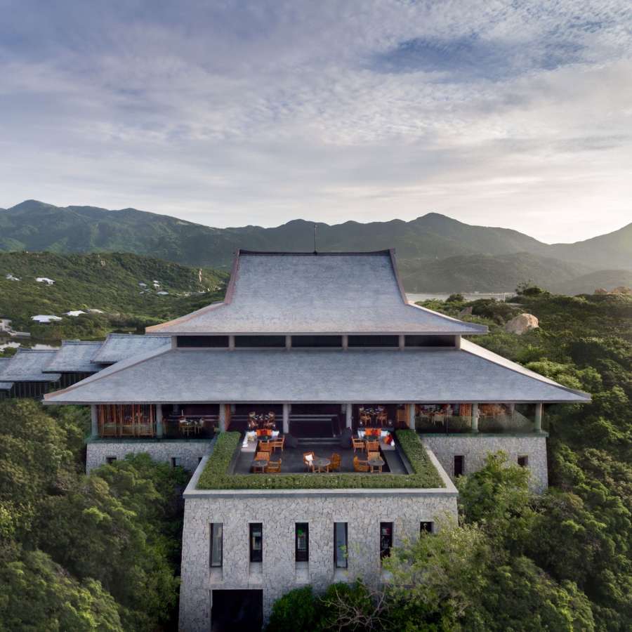 Resort Amanoi là một trong những khu nghỉ dưỡng 6 sao đầu tiên của Việt Nam. Ảnh: Amanoi Resort