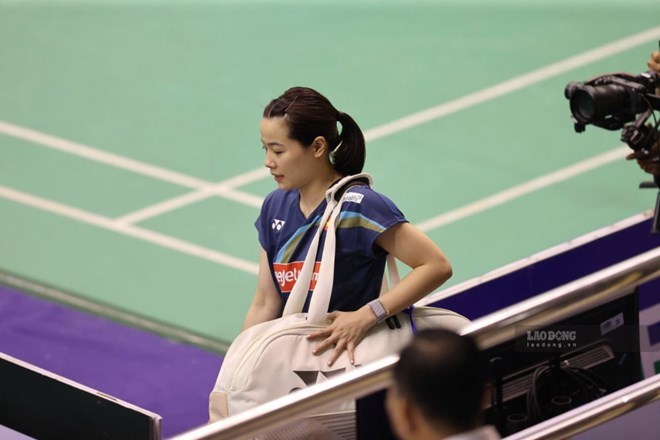 La joueuse de tennis Nguyễn Thùy Linh a participé au Vietnam Open à Hô Chi Minh-Ville début septembre et participe maintenant aux ASIAD 20 au Japon. Photo: Nguyễn Đăng