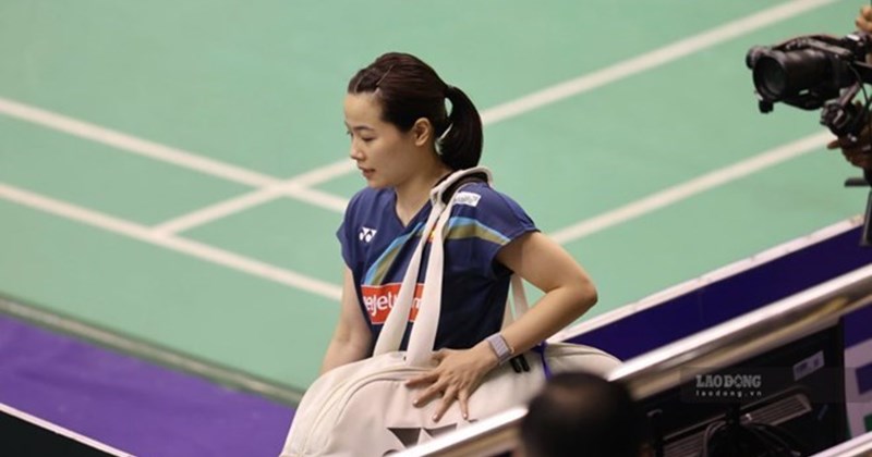 Photo: news.laodong.vn Nguyen Thuy Linh Faces Indonesia's Thalita Wiryawan in ASIAD 20 Badminton Women's Singles
