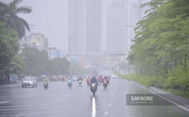 Miền Bắc sắp đón không khí lạnh gây mưa dông, giảm nhiệt