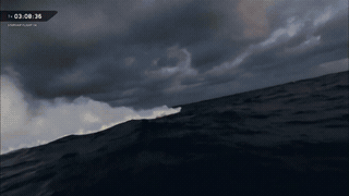 Close-up of Starship rocket exploding when returning from Earth orbit
