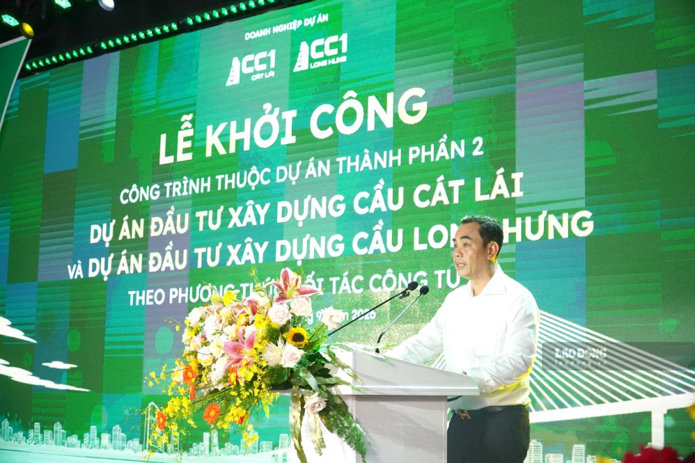 Ông Trần Trọng Thủy, Giám đốc Ban Quản lý dự án Đầu tư xây dựng Công trình Giao thông TP Đồng Nai. Ảnh: HAC