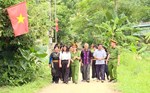Người có uy tín góp phần giữ an ninh, trật tự ở Bằng Hành