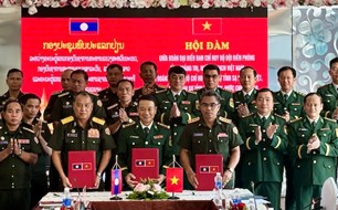 Quảng Trị và hai tỉnh của Lào siết chặt bảo vệ biên giới