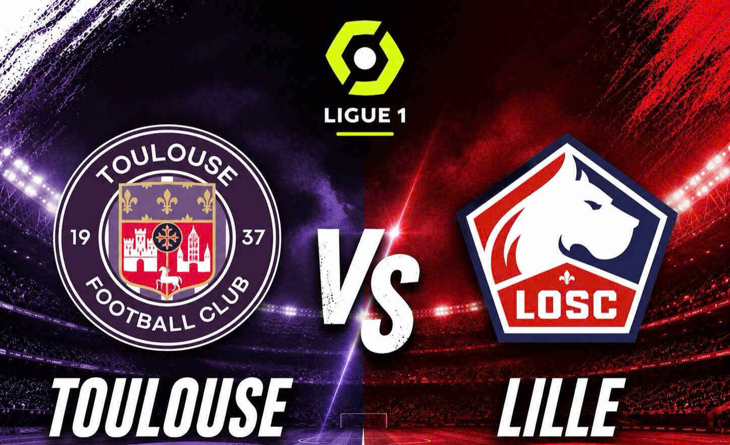 Toulouse vs Lille football prediction in Ligue 1. Graphics: Dieu Anh