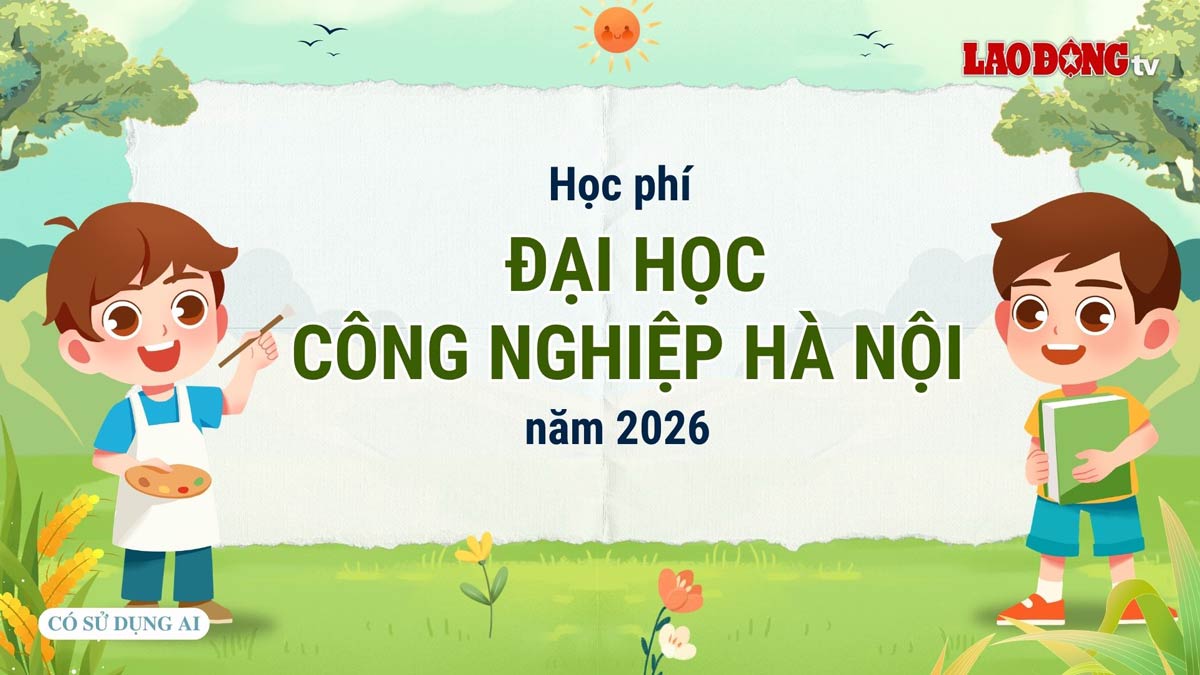 Tuition fees of Hanoi University of Industry in 2026