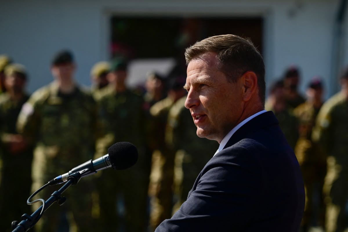 Estonian Defense Minister Hanno Pevkur. Photo: AFP