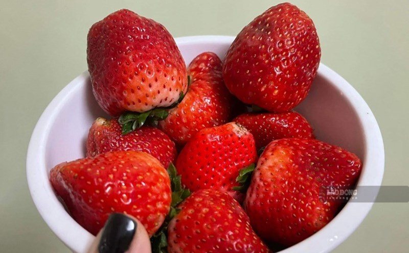 Strawberries are a food good for overall health. Photo: Thanh Thanh