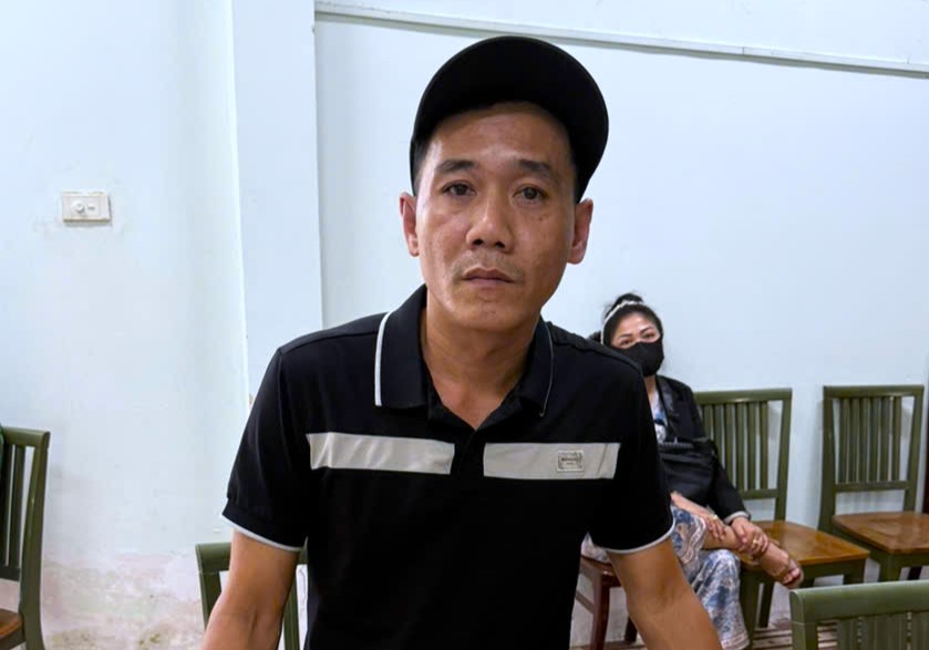 Le Phuong Tam was arrested while completing entry and exit procedures at My Quy Tay border gate. Photo: BP My Quy Tay border gate