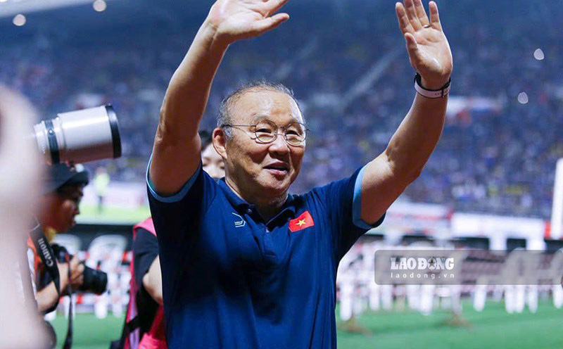 Coach Park Hang-seo. Photo: Thanh Vu