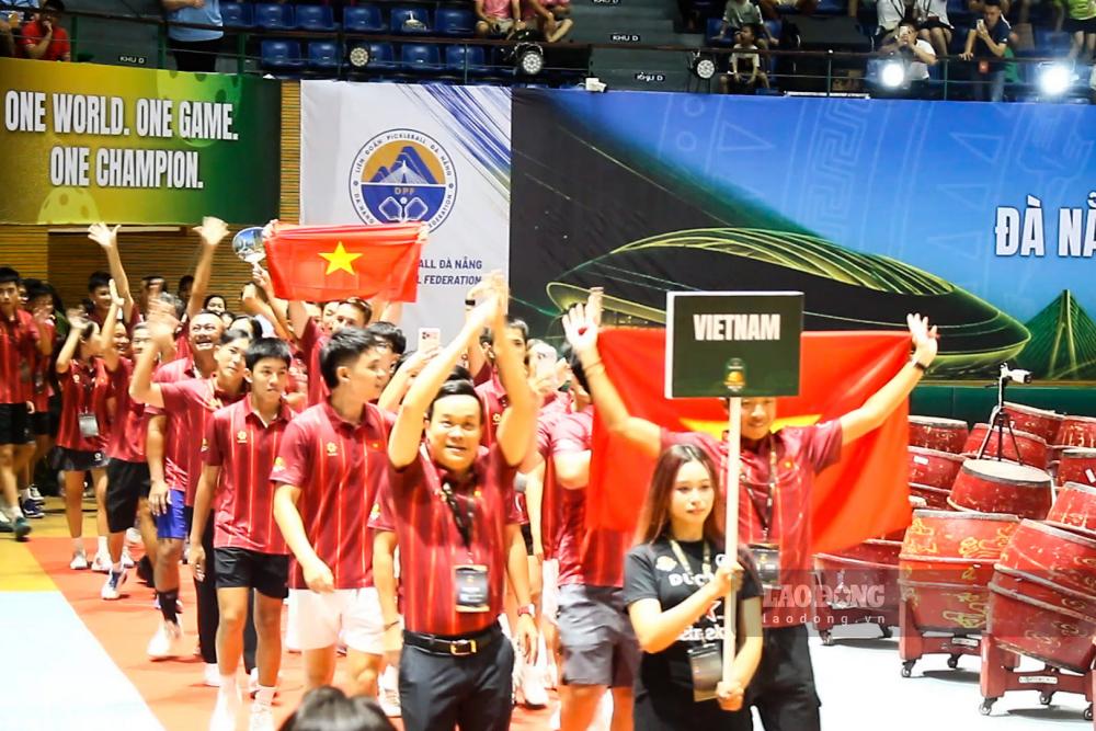 La gente puede entrar libremente para animar a la selección vietnamita en la Copa Mundial de Pickleball 2026 del 3 al 5 de septiembre. Foto: Thanh Huyen