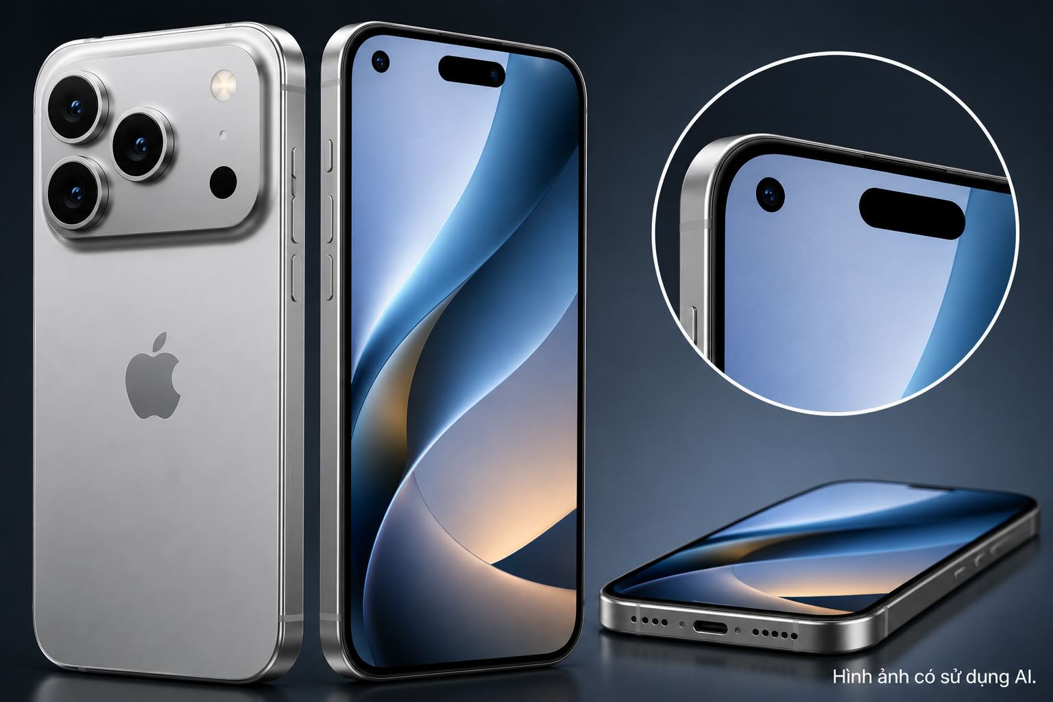 iPhone 18 Proは、ディナミックアイランドを小型化し、画面サイズを維持できます。グラフィック:AI