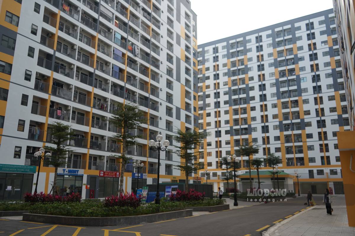 A social housing project in Hai Phong has been put into use. Photo: Hoang Khoi
