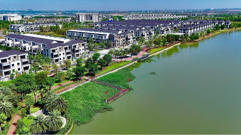 Một góc đô thị Aqua City quy mô 1.000 ha đã hoàn thiện và đón cư dân an cư. Ảnh: Novaland