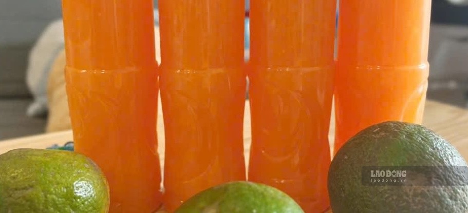 Orange juice also contains natural sugars and can raise blood sugar. Photo: Kieu Vu