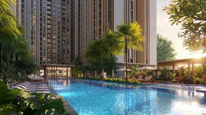 Thiết kế cảnh quan Imperia Sensa Park, nằm tại vị trí trọng điểm khu Đông Tp. HCM