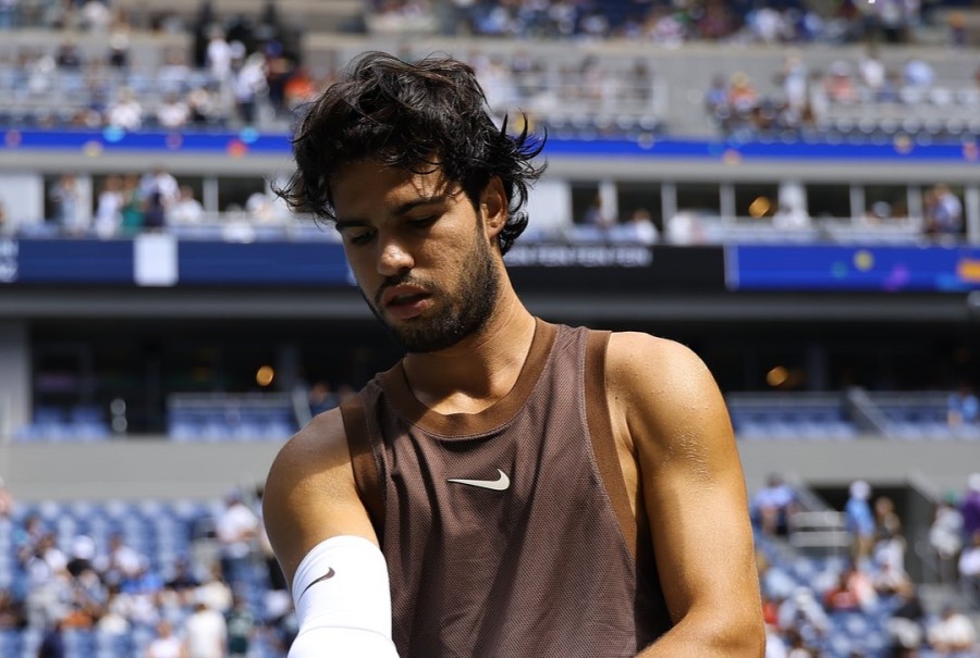 Carlos Alcaraz continues his recovery from injury. Photo: US Open