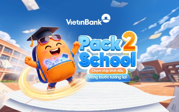 VietinBank and Pack2School campaign: "Touching the starting rhythm - Steadily moving forward". Photo: VietinBank