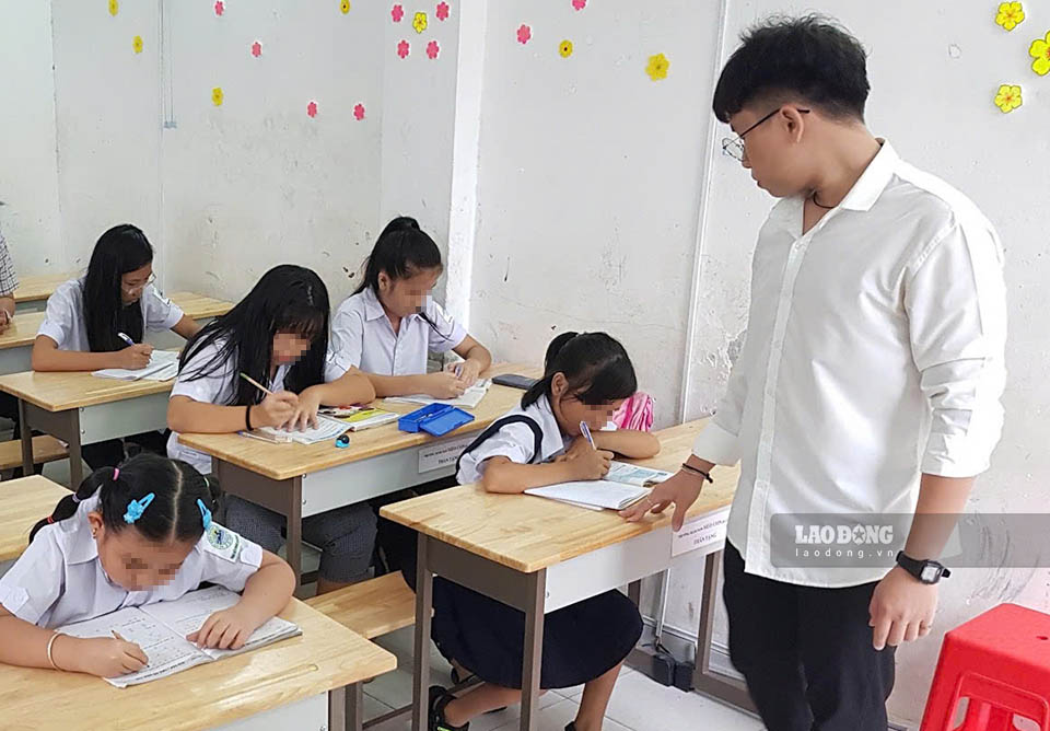 Hơn 80% học sinh vùng biên Tây Ninh muốn học 2 buổi/ngày. Ảnh: Huỳnh Du