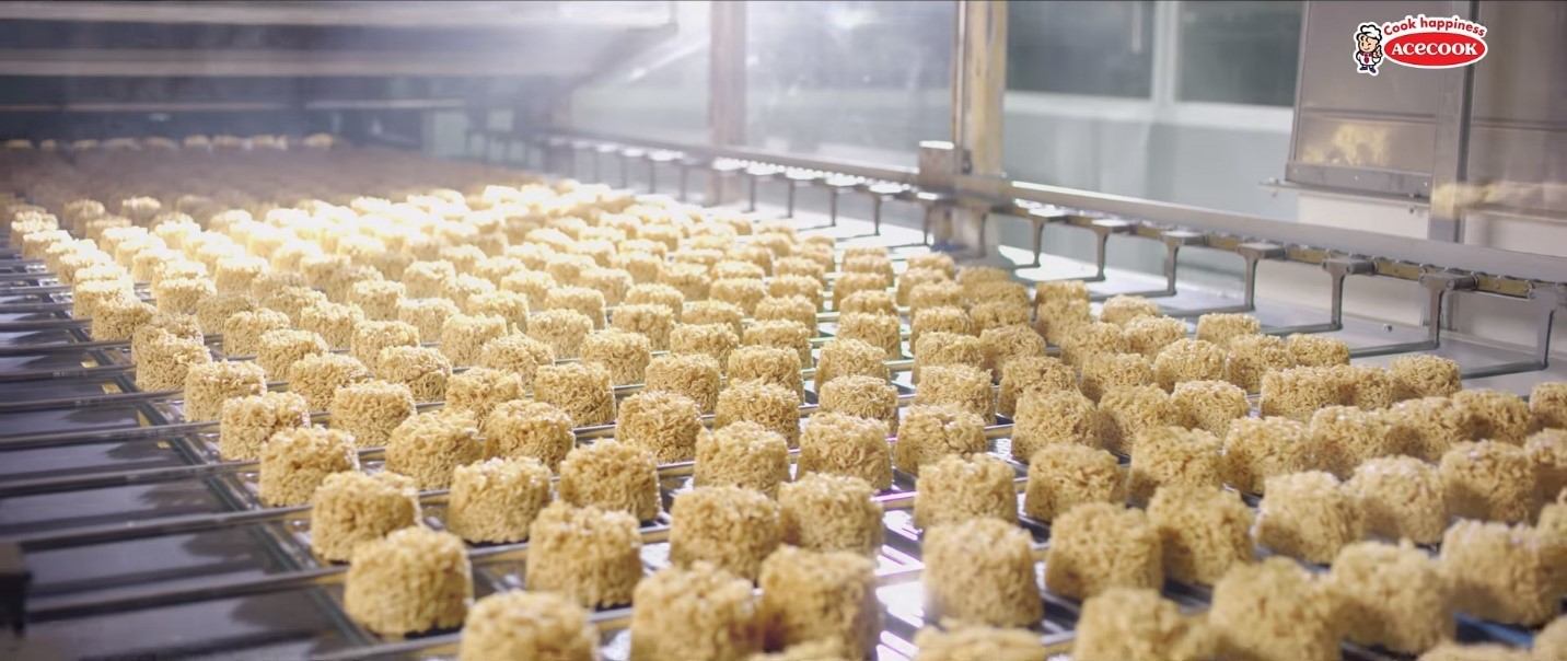 La verdad sobre los aditivos en los fideos instantáneos. Foto: Acecook Vietnam