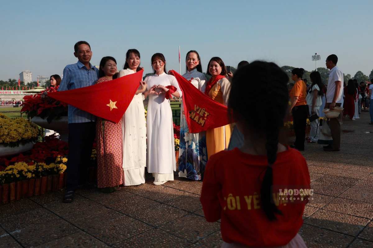 Tourists visiting Hanoi on National Day September 2nd. Photo: Minh Chinh