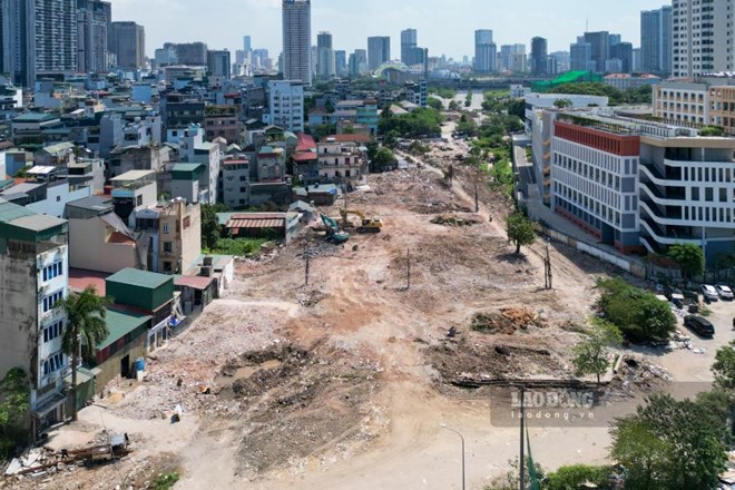 Dự án đường 2,87km ở Hà Nội hoàn thành GPMB sau gần 9 năm khởi công