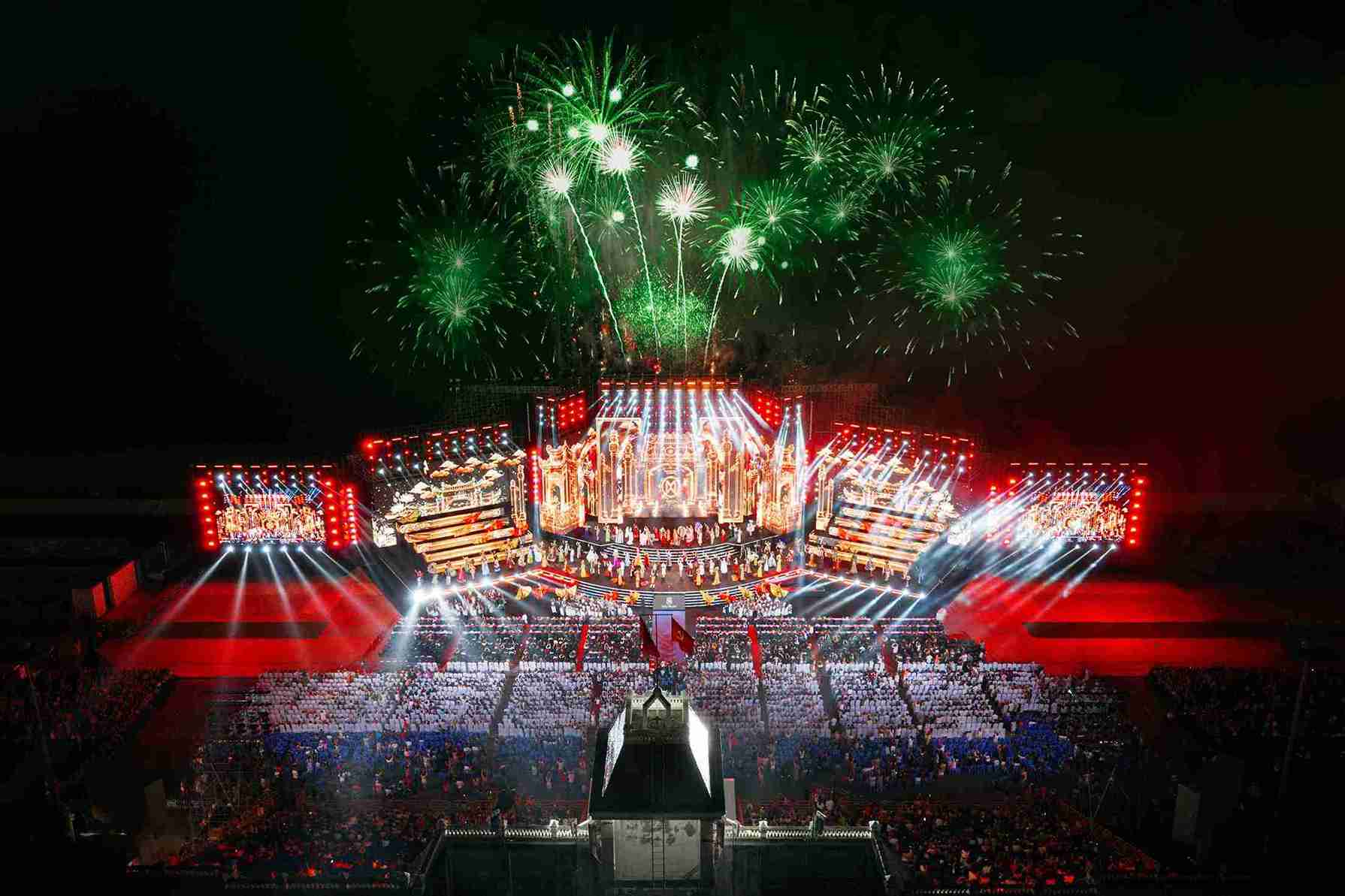 ミス・ワールド2026決勝の夜の舞台が完成しました。写真:組織委員会