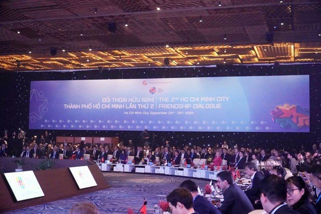 Hội nghị Đối thoại Hữu nghị TPHCM năm 2024. Ảnh: Ngọc Lê