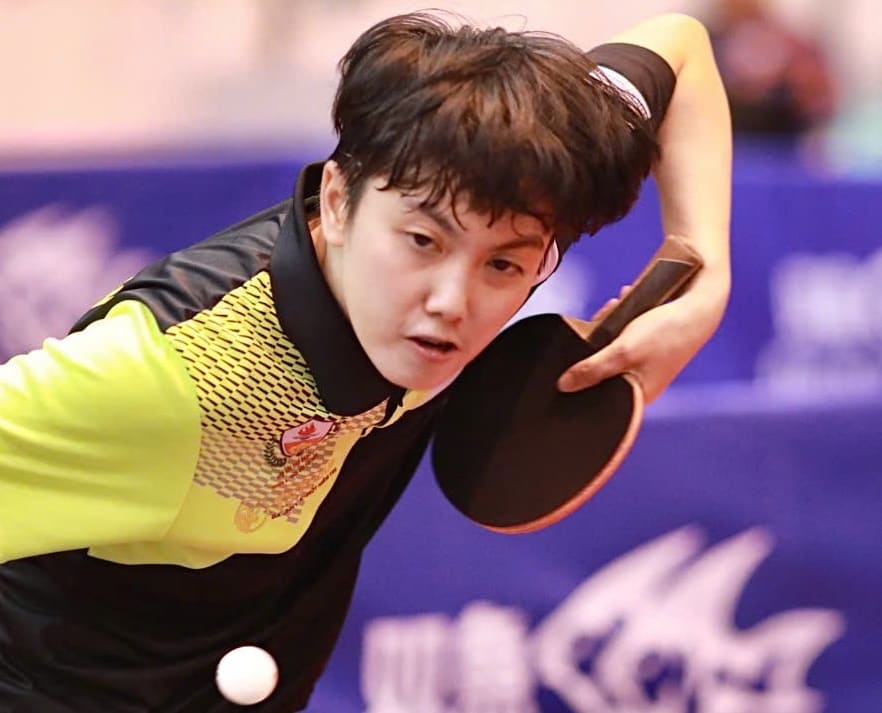 Tran Mai Ngoc has maintained high form at the tournament. Photo: Dam Quang