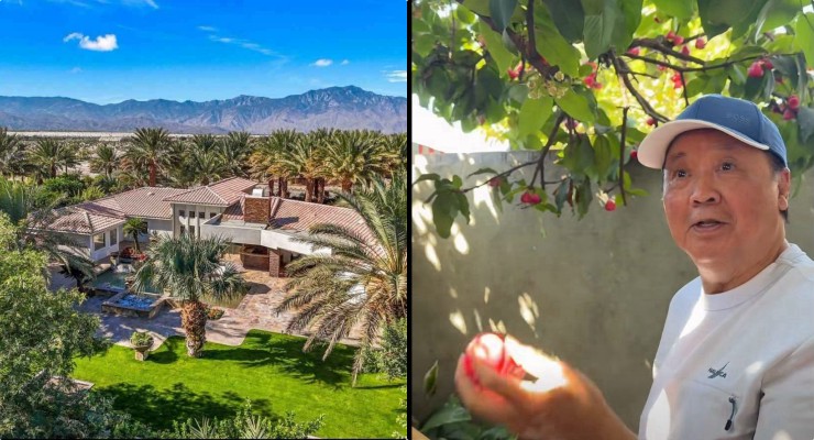 Artist Bao Quoc lives peacefully in a villa in the US. Photo: Artist provided.