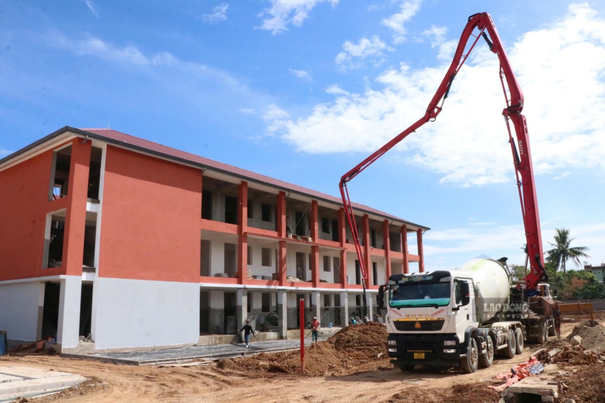 Cơ sở vật chất mới được kỳ vọng tạo thuận lợi cho công tác quản lý, chăm sóc và nâng cao chất lượng giáo dục học sinh. Ảnh: Duy Chương